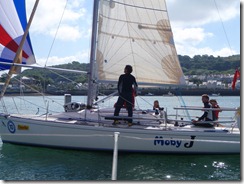 Moby J in the Menai Straits